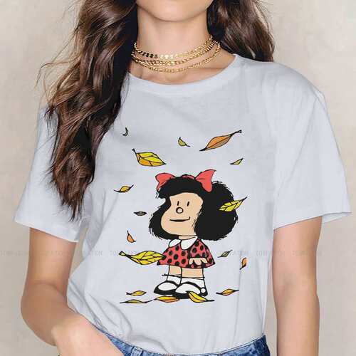 极速Autumn Leaves Women Clothing Mafalda Manga Graphic Print