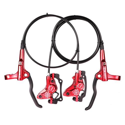 BLOOKE登山车自行车油煞四活塞m7020油碟双边制动碟煞器煞车套件