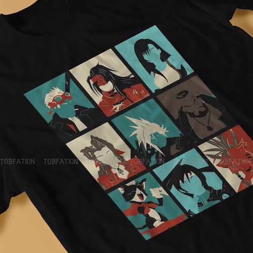 极速Cool Character Final Fantasy Cid Video Game T Shirt Clas
