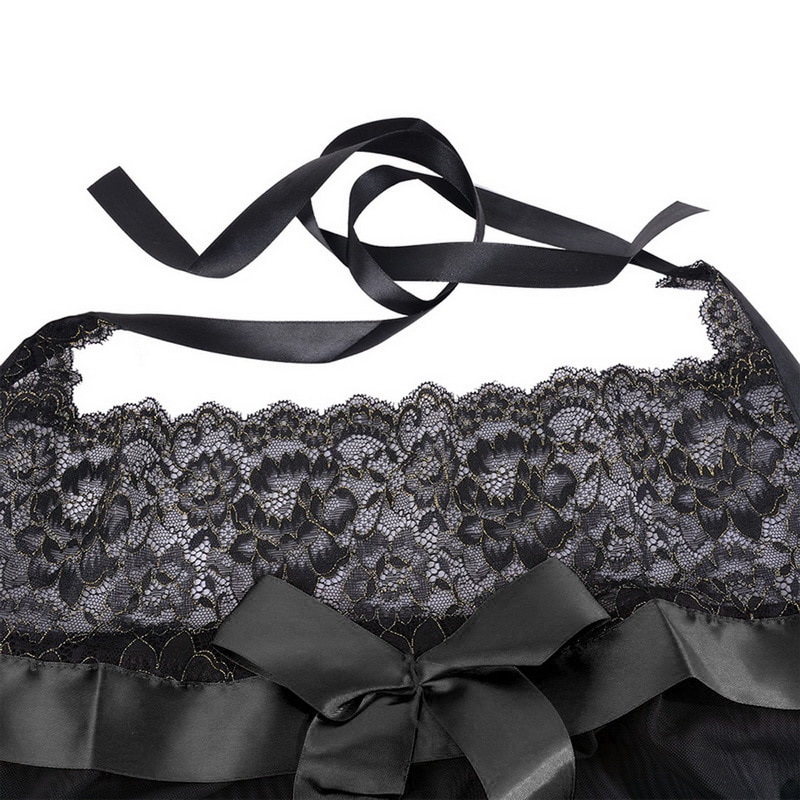 1 Day Ship Women Sexy V Neck Lingerie Sleepwear Plus Size So