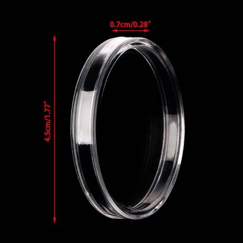 极速10PCS 40.6mm Coin Holder Capsule Direct Fit For 1oz Amer