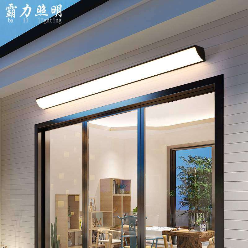 长条户外防水壁灯LED过道楼梯门头庭院灯室外花园别墅阳台露台灯,纺织面料/辅料/配套,纺织机械配件,淘宝优惠券,粉丝福利购,淘宝优惠卷