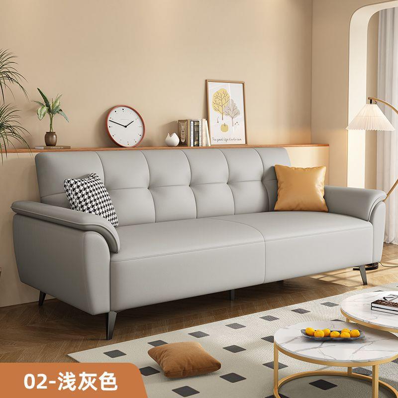 新款科技布猫爪布小户型出租房出租屋小型简易便宜佛山工厂沙发床