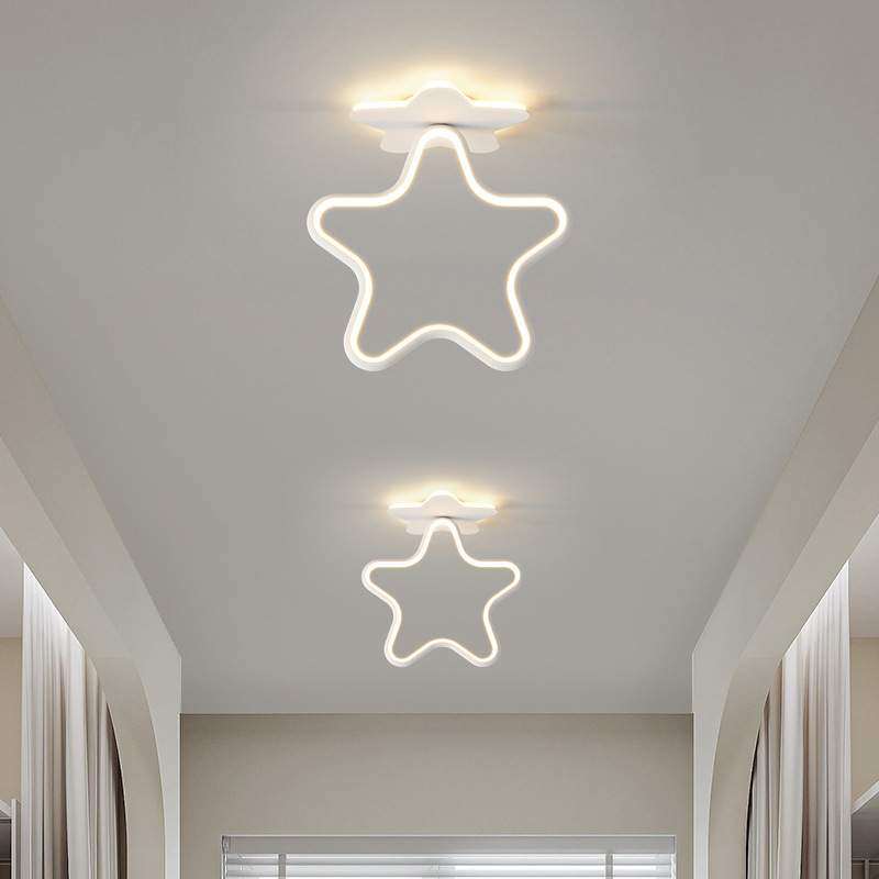 2024新款创意星星过道灯走廊灯简约现代网红爆款入户门厅玄关灯具,纺织面料/辅料/配套,纺织机械配件,淘宝优惠券,粉丝福利购,淘宝优惠卷