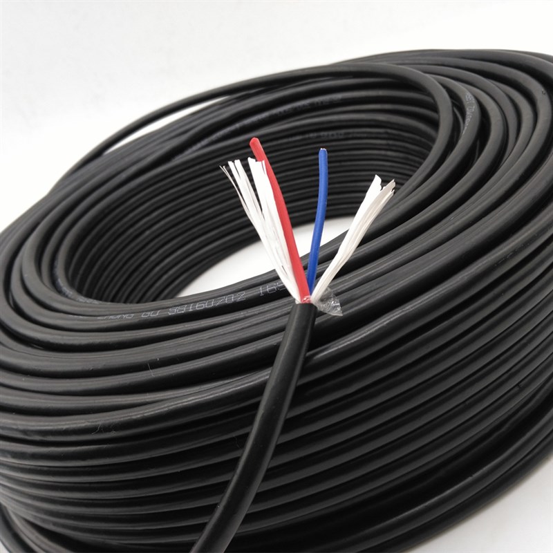 纯铜RVV6 7  k8芯X0.5/0.75/1/1.5/2.5平方电源线护套线信号线