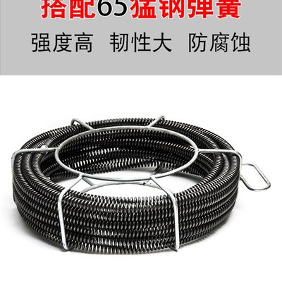 通下水道疏通神器的m专用工具管道疏通机器电动专业疏通器万能神