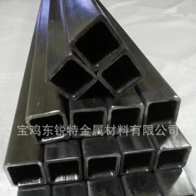 供应TA1钛方管TA2钛矩形管钛合金管钛角钢L型材角铁U型钛槽钢加工