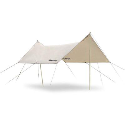 黑胶天幕帐篷户外野营便携露营装备防晒凉棚沙滩遮阳棚防暴雨收纳