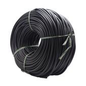 黑色PVC绝缘护套管壁厚0.5mm电工电线线束保护软管耐温阻燃