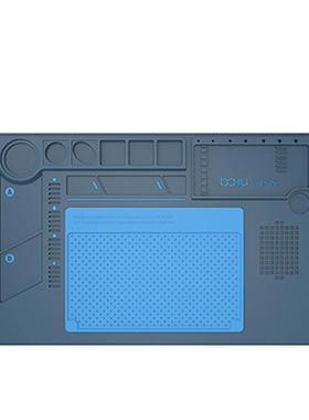 BA-695电脑手机维修台垫耐热垫TPR+硅胶2合1办公桌工作垫出口