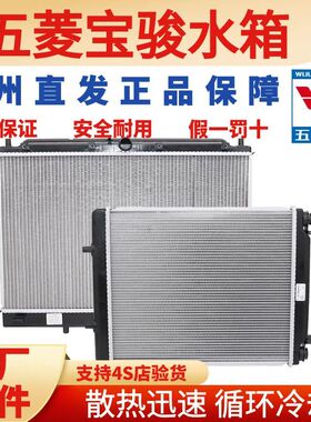 五菱宝骏原厂水箱荣光之光宏光小卡新卡散热器总成原装730560310