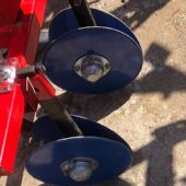 开沟器直径22厘米花生播种机用配件手扶拖拉机用花生播种机配件