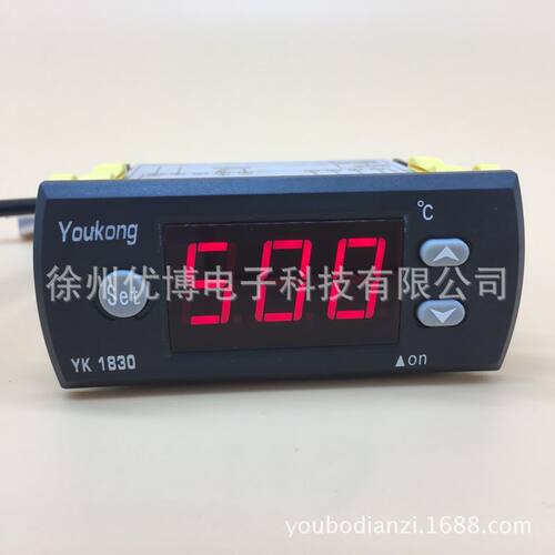 电子数显高温度控制器智能仪表K型热电偶YK-1830F EW-986 500度
