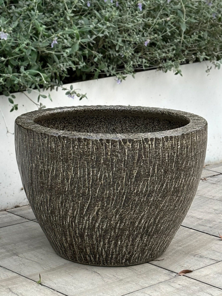 陶瓷缸睡莲碗仿古鱼缸庭院庭院古代莲荷门海古法青花大水缸大号图片