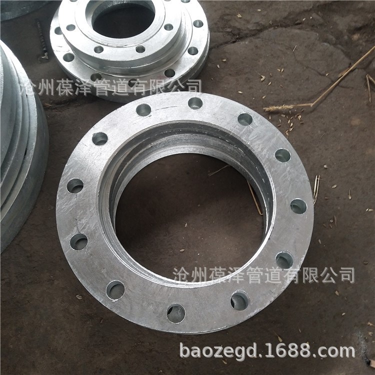 法兰生产厂家  热镀锌法兰 工期快 质优价廉