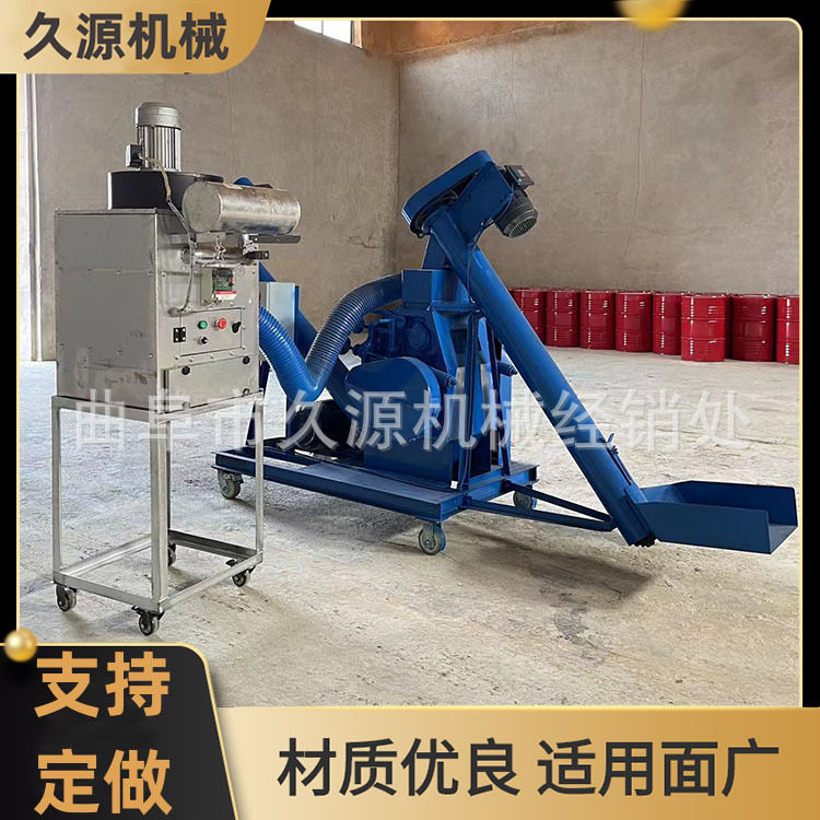 湖北酒厂对辊粮食粉碎机曲药磨粉机468瓣高粱破碎机价格