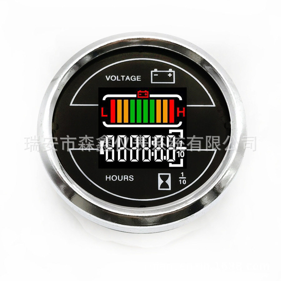 通用52mm彩色液晶仪表水温油温