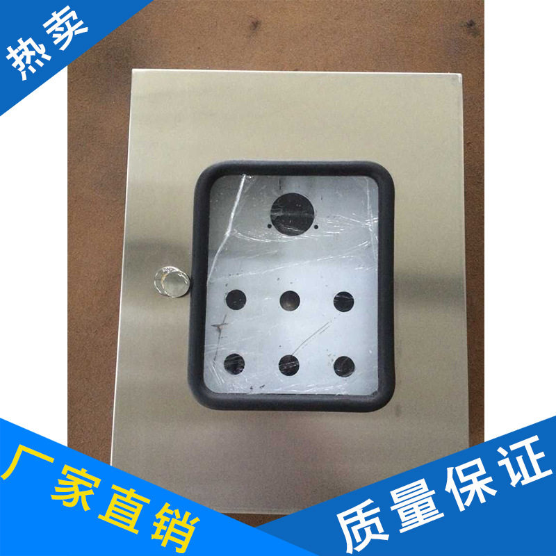 304不锈钢双门带视窗配电箱