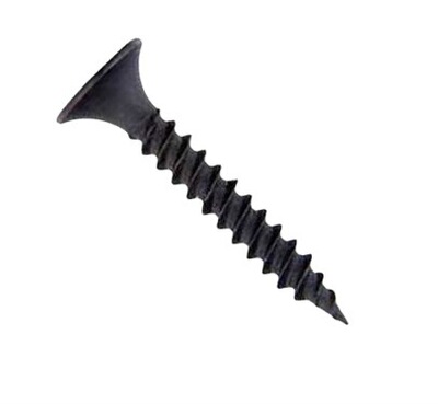 工厂批发粗牙细牙黑色干壁钉沉头十字槽自攻丝drywall screws