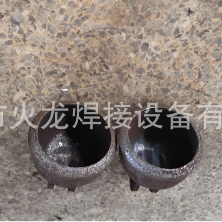 电瓷单双耳钢帽二保焊机 焊接无气孔 表面光滑