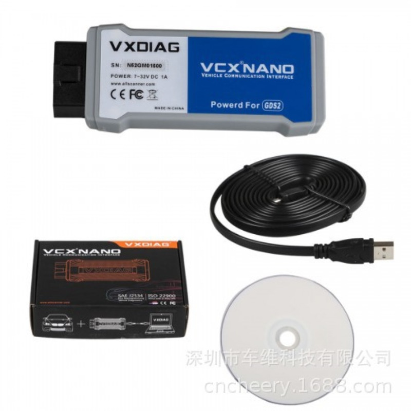 VXDIAG VCX NANO for GM/Opel Multiple GDS2 and TIS2WEB