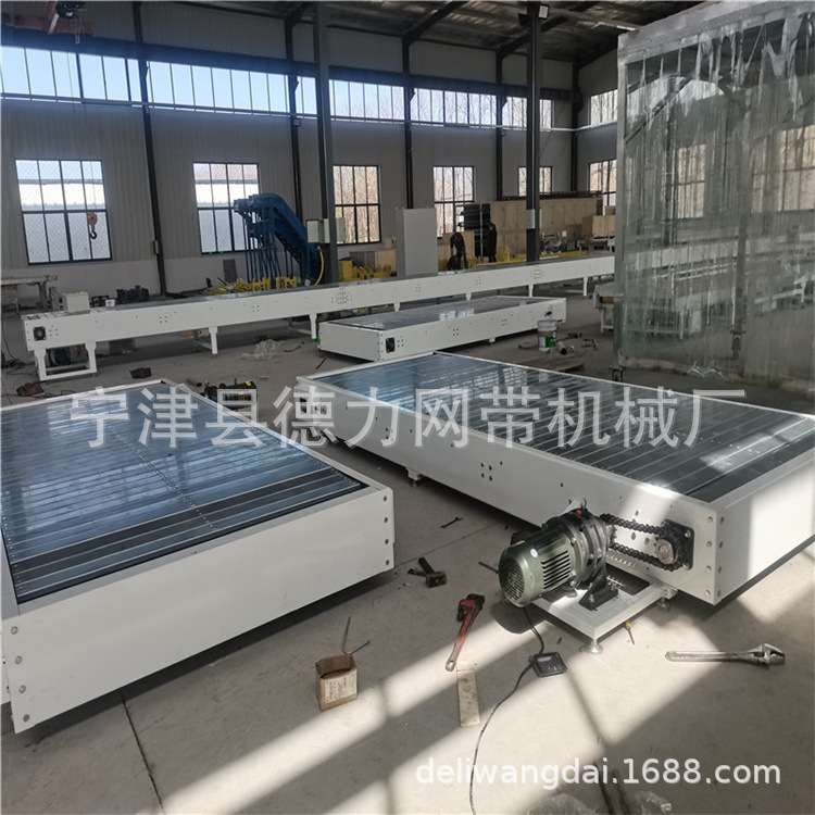 链板输送机小型输送带流水线电动传送带传动机械设备
