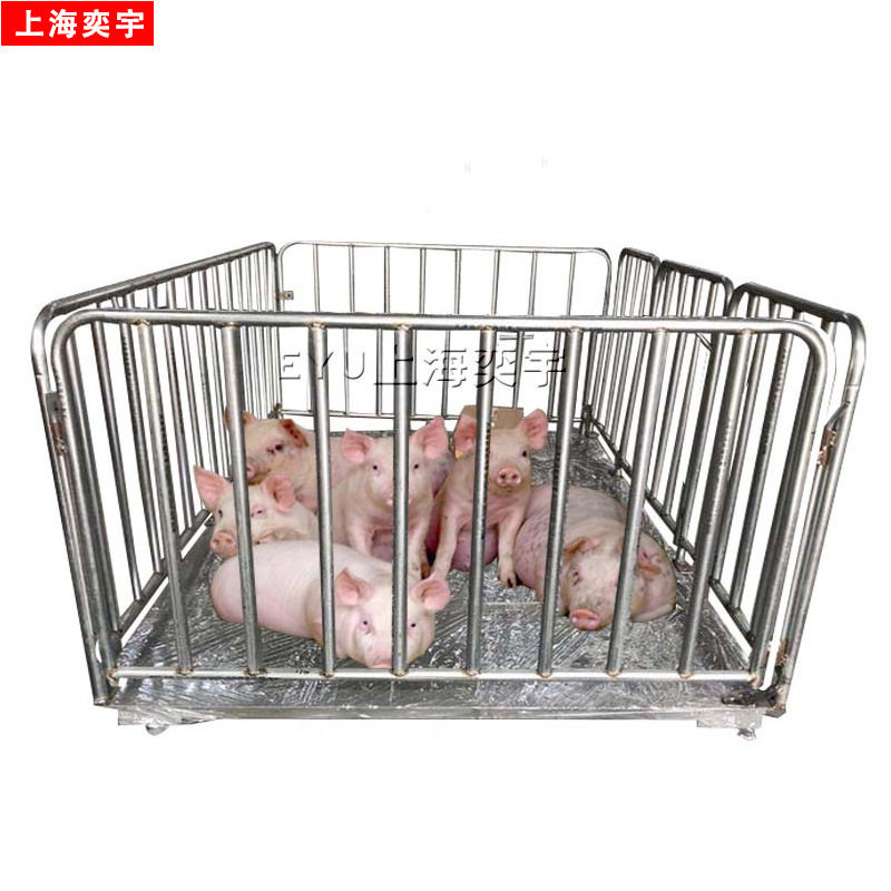 1T/3吨2米围栏牛羊电子地磅秤