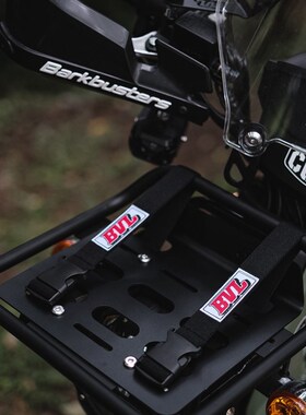 适用于本田幼兽CC110改装圆管前货架 前铝合金置物架 BVL改装