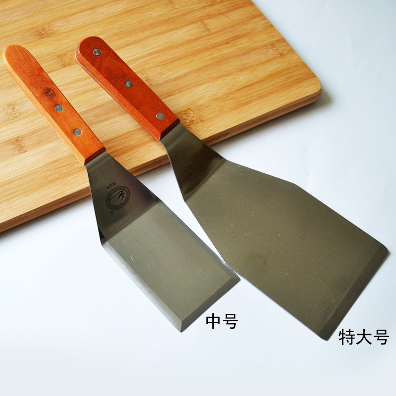 特大号加厚扒铲不锈钢铁板烧铲扒炉铲饼铲锅铲手抓饼专用铲子厨具图片