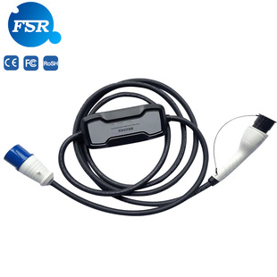 Single 32A phase stations type charging