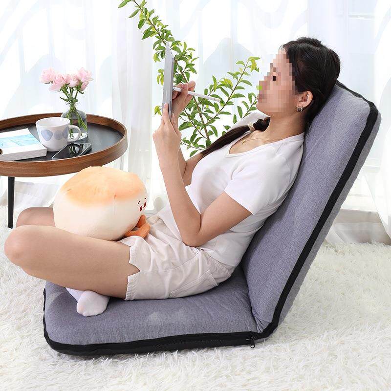 懒人沙发可躺可睡榻榻米可折叠学生宿舍床上靠背椅飘窗坐垫阅读椅