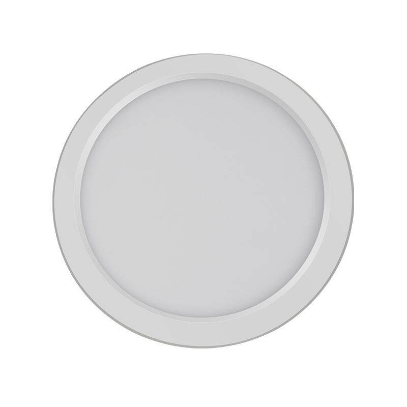 热销室内黑色超薄小圆吸顶灯面板灯单色温可调光工厂电商