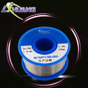 1.0mm免清洗焊锡线 0.8mm优质焊锡丝 力创厂家批发 100g有铅锡线