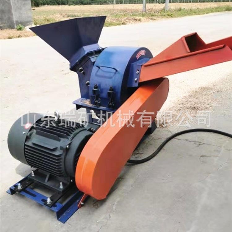 汽油果园树木碎木木材移动式枝条家用破碎机小型树枝粉碎机碎枝机
