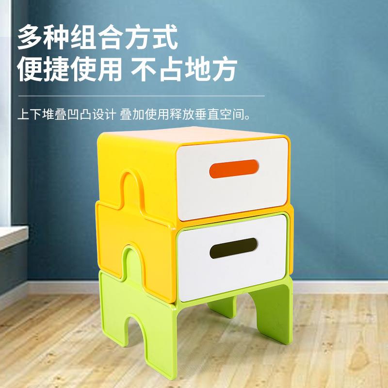 小学生多功能储物收纳凳子塑料音乐教室合唱凳幼儿园抽屉音乐凳