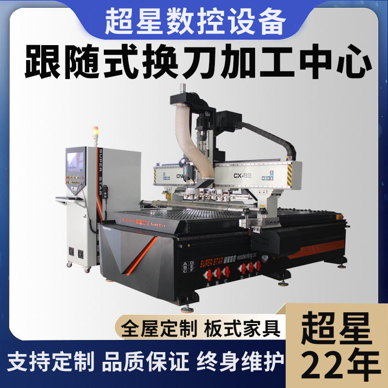 木工全自动数控换刀开料机