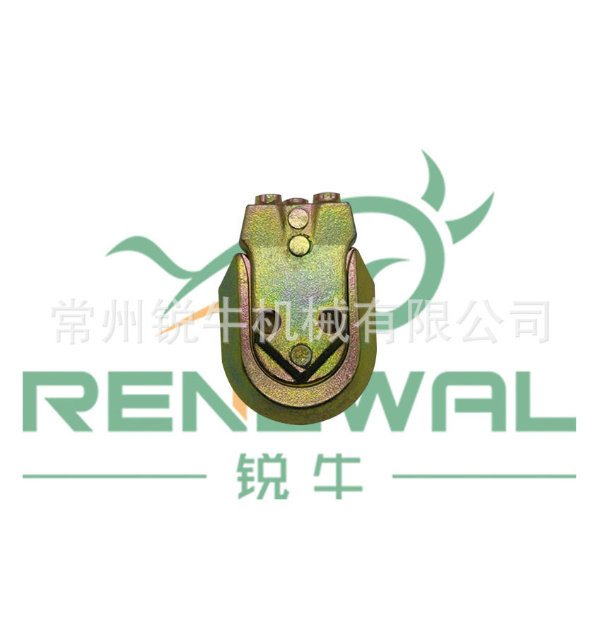旋挖钻机易耗配件旋挖齿可替代焊接块 WS39 齿座holder