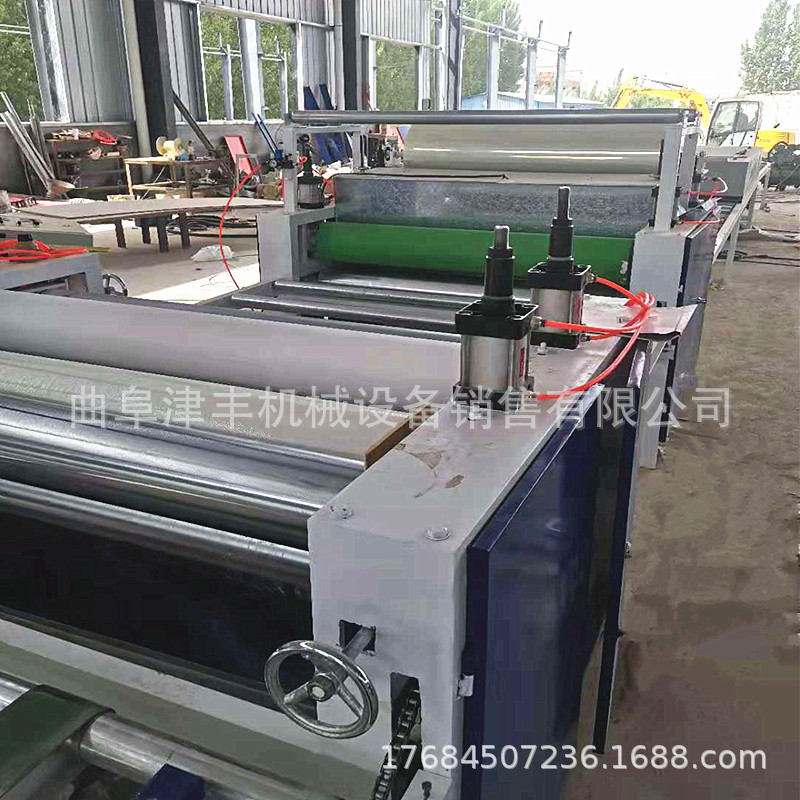 pet高光片贴面机 板材贴面卷材膜的机器 木工大板贴纸机