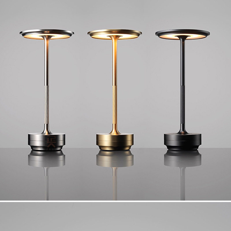 简约卧室餐厅吧台酒吧氛围调光复古工业风便携充电触摸气氛台灯