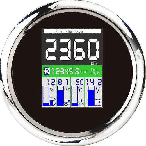 多功能转速油压水温表9-32V