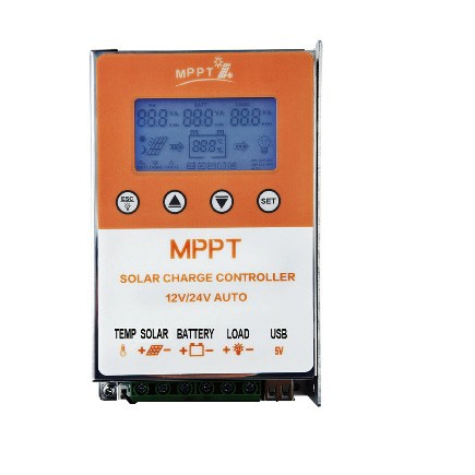 10A20A光伏MPPT太阳能控制器带背光显示12V11.1V太阳能充电控制器
