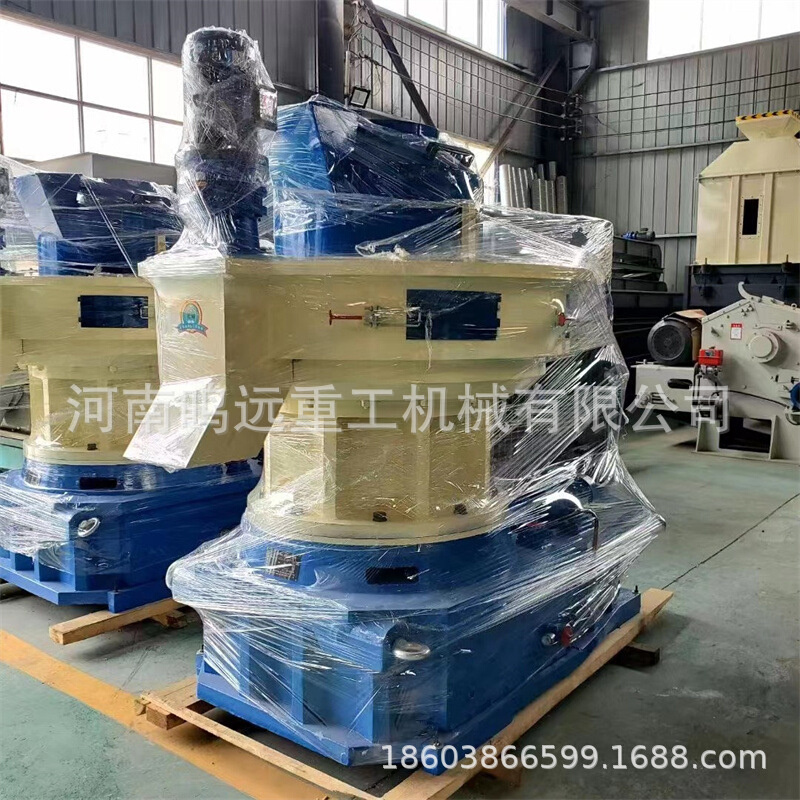 工厂现货生物质颗粒机 锯末秸秆环模制粒机 豆杆树枝颗粒造粒机