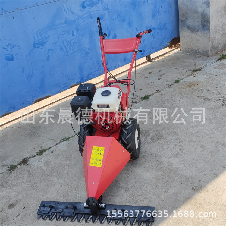 四冲程自走剪草机 汽油柴油手推割草手扶式果园杂草开荒修剪机