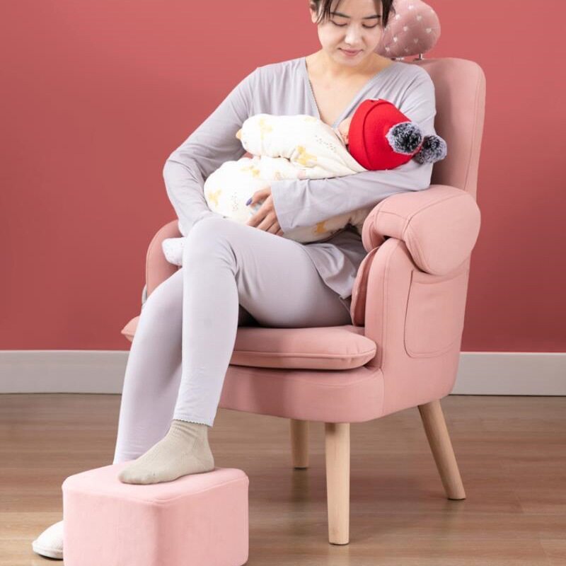 lamomi喂奶哺乳椅子沙发凳月子中心母婴室沙发孕产妇单人靠背其他