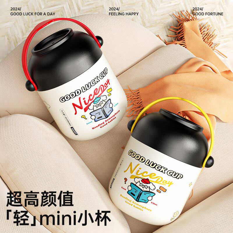 焖烧杯女新款宽口闷烧怀焖银耳羹杯子316保温汤壶焖粥便携带饭盒