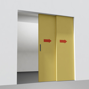 推拉门两联动滑轮缓冲阻尼移门同步同向吊轮高承重滑轮静音四轮