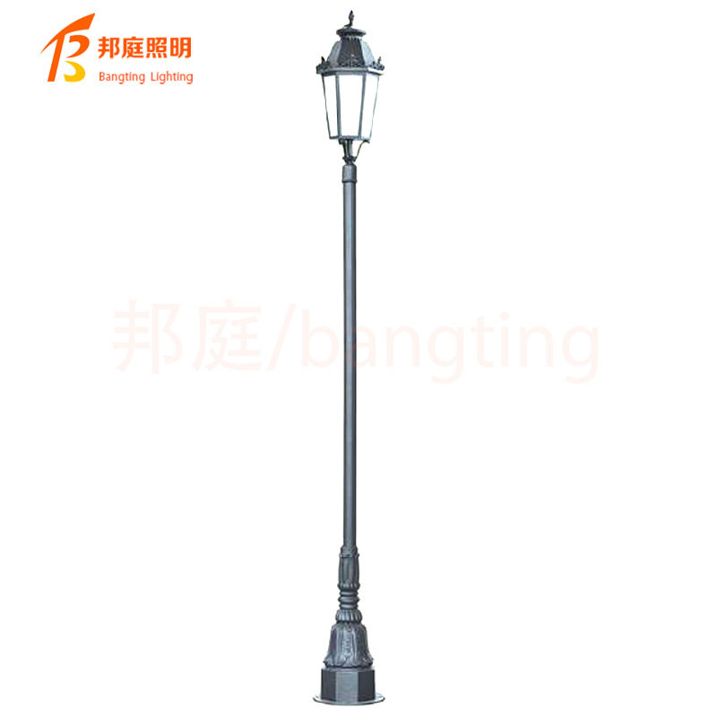 欧式庭院灯园林景观道路工程双头小区路灯别墅花园复古景观花园灯