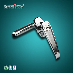 电力箱把手锁尚坤SK1-315自动化设备门板锁 控制箱锁L型把手锁