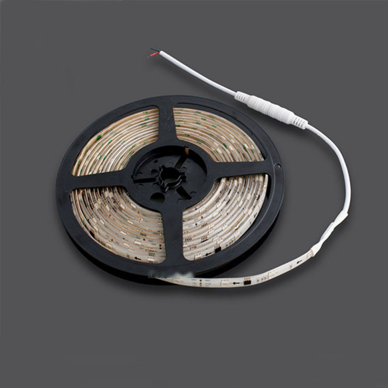 七彩LED灯带 12vLED防水软灯条 幻彩贴片低压灯带 5050RGB 灯条