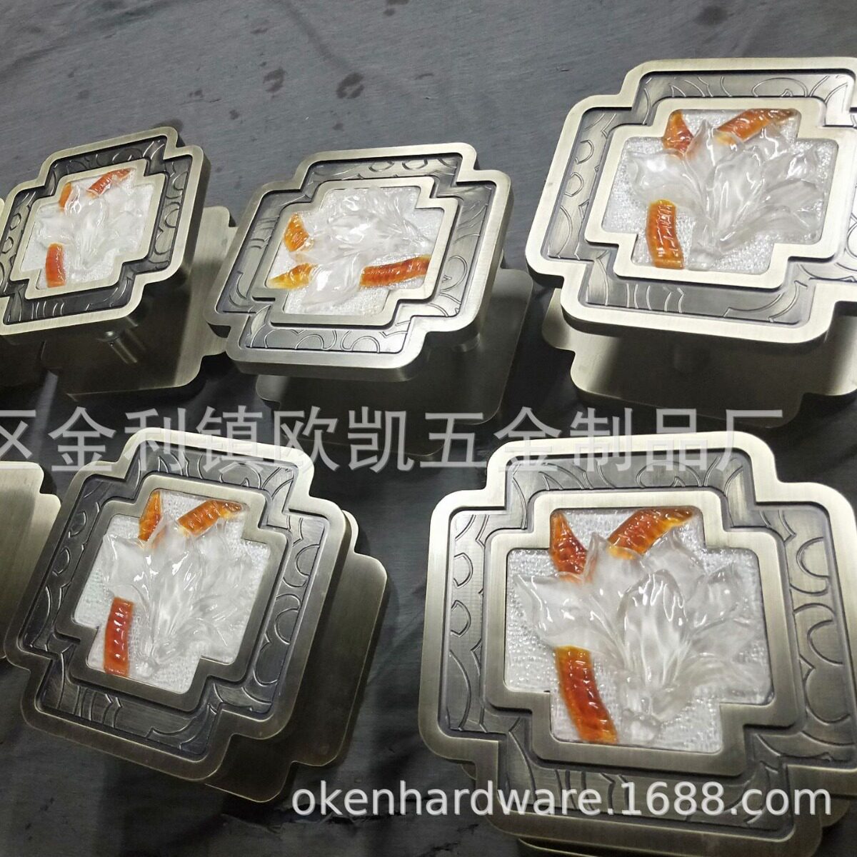 供应现货透明亚克力水晶豪华酒店会所大堂大门拉手把手厂家